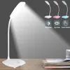 LED -bureaulamp opvouwbare aanraaktafel multifunctioneel USB aangedreven licht nachtlicht draagbaar 240508