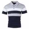 Herren Polos Sommer Revers Polo-Shirt Kurzärmel Tops Männer Business Casual Youth Top Koreanische Modekleidung Hemden für S-8xl