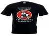 TshirtシャツJ1707は、Lambretta Scooter7727284を運転する男性を過小評価していません