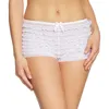 Shorts pour femmes Trim de latéraux en dentelle en couches plissés sexy pour femmes Leggings Sous-vêtements Briefes Beach Holiday Cover Up 2024