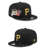 American Baseball Pirates Snapback Los Angeles Hats Chicago La Ny Pittsburgh Boston Casquette Champs World Series Campeões Ajustáveis Caps A0