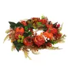 Kwiaty dekoracyjne Halloween Garland Wrenik jesienne wystrój sztuczny wiszące rośliny wisiorka drzwi ozdobne