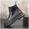 Scarpe casual in pelle maschili da uomo a tavola hip hop sneaker appartamenti chaussure homme