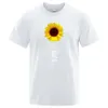 Męskie koszulki Słonefler Of Hope Beauty Drukuj mężczyźni kobiety TS TS Bawełniana moda odzież Owczesna koszulka Tshirt H240508