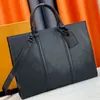 Misportation de luxe, sac à bandoulière commercial, sac à bandoulière pour hommes à la mode, sac pour ordinateur portable en cuir, sac d'ordinateur, sac de messager classique, sac de travail, boîtier d'attache, boîtier de document