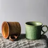 Klasik kemik çin kahve fincan tabakları set yeşil ekose sofra sofra kahve plakaları yemekler öğleden sonra çay seti ev mutfak 240508