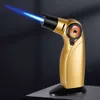NIEUW Spray Gun Metal Eye Decoratie Rocker Arm Sigaar Torch Lichter Burning Charcoal Barbecue Openbare aansteker