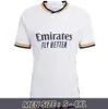 24/25 Bellingham Vini Jr Jerseys de futebol MBAPPE TCHOUAMENI 2024 2025 Camisa de futebol Real Madrids Camavinga Rodrygo Modric Camisetas Men Kit Kit Uniforms Jogador de fãs