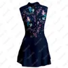 Active Dresses Wyndymilla Saia Vintage Cycling Skirt Ciclismo Slveless Dress Mtb Skirt Vestidinho Female Skirt Bike Flower Skirt Little Suit Y240508