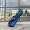 ゴルフバッグレッドサークルTゴルフスタンドバッグ男性と女性キャンバスで作られた軽量ゴルフバッグ