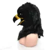 Party Masks 2020 Huitai Plus Handmade Masked Ball Mobile Mond Mask Black Eagle Role Playing Prop Q240508