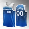 2023-24 Ciudad Custom Men Youth Anthony Edwards Naz Reid Karl-Anthony Towns Rudy Gobert Mike Conley Jaden McDaniels Kyle Anderson Basketball Jerseys