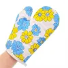 Nouveau four à micro-ondes à mitaine Coton Coton Isolaté Baking Time résistant aux gants MITTS FORTS TERYLENE OUTIL DE CUIE mignon non glisser 1PCS pour l'utilisation des micro-ondes