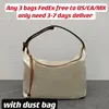 Cubi Woman Designer Hobo Bag i 3 färger Anagram Jacquard och Calfskin 21cm Big Logo Lady Handbag kan vara axel eller handbär 170 år