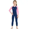 Women's Swimwear Children's Outdoor Diving Suit Summer Long Sleeved Swimsuit UPF50 Anti-sunburn Quick Drying Boys And Girls Swimming