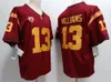 2024 Nuova stagione NCAA USC Trojans Football Jersey 13 Caleb Williams.Personalizza qualsiasi nome da contattarci