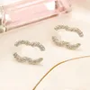 NEW Luxury Brand Women's Designer Earring Letters Stud 18K gold-plated Women earring Wedding Party Jewellry Accessories Wholesale 2300