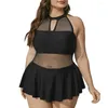 Swimwear femminile plus size 4xl municolo da bagno monopezzo a gigante a maglie a maglie a maglie sexy bikini estate da bagno costume da bagno nuotare