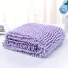 Drying Fast Towel Pet Quick Absorbent Cat Bath Blanket Fiber Chenille Grooming Towels Puppy Dog Cleaning Gloves 60*35CM s