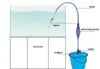 Herramientas de limpieza de acuarios Suministros de pescado tanques de agua Filtro semiautomático Bomba Tanque limpiador de grava 20pcs 9392374
