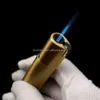 Hy Creative Electropated Metal Ierable Lighter Windproof Direct Fire Personlig liten svetspistol Cigarettändare D