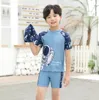 Knite de maillot de bain pour enfants 2024 Hot Fashion Two-pièces Spécialités Troissance de bain Child Imprimée Cartoon Swimwear