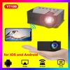 Projectoren Mini Portable Home Outdoor Projector Wireless High Quality Smartphone Video Projector hetzelfde scherm iOS/Android Wifi Tablet USB J240509