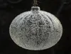 Weihnachtsdekoration Durchmesser6cm gestreifter Glasball Transparent Globe mit Chips Baumanhänger Ornament Ball16767693