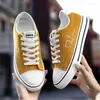 Scarpe da fitness couple sneakers allacciano gli uomini casual maschi e femminile in tela bassa piatta personalizzata camminata dipinta a mano