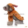 クリスマスハロウィーン犬の衣装面白いアパレルコスプレコスチューム服パーティー小さなミディアムドッグのための卸売ドロップ配達ディフス