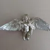 Миниатюрные арт -ангел женские крылья смола