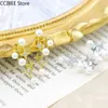 Stud Earrings Small Stars And Temperament Pearl Ins Style French Vintage Premium Sense Light Luxury Fashion