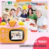 Jouet pour numérique hd imprimer caméra thermique caméras enfants enfants 1080p po kids boy toys imprime instant anniversaire gif taxhl