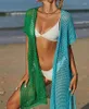 Summer Women's Sexy Holiday Crochet Bikini Cover-Ups Cardigans Beach Hollow Sticked SeaThrough Cardigan