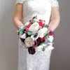 Свадебная невеста Букет ручной завязанный цветок
