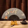 Prodotti in stile cinese 1pc Cinese Vintage Vanta Vanta pieghevole Ventola portatile Pollieble Bamboo Incorniciata Folding Decorative Folding Fans for Wedding Party