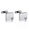 Luxury Designer Brand Cuff link High Quality Fashion Jewelry Men Classic Letters Cuff links Shirt Accessories Wedding Exquisite Gifts Cufflinks