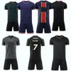 Wszystkie dorosłe dzieci koszulki piłkarskie Mężczyźni dostosowują mundury piłkarskie Zestaw sportowy ubrania kobietom piłka nożna trening sportowy