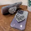 Advanced Water Diamond Love Stand Suitable for iPhone 15 Promax Apple 14 Phone Protection Case New Full Package