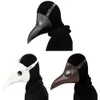 Party Masks Cartoon Steam Punk Bird Mask Party Fourniture Plastique Plastique Long Nost Plague Docteur Fun Halloween Chaîne de nuit Q240508