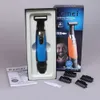 Razors Blades Kemei Electric Rasiermesser Ein Blade USB -Ladebart und Senf Trimmer Sicherheit Gesicht Herren Frauen Q240508