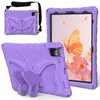 For Ipad Case Samsung Galay Tab Tablet Case Tablet With Bracket Protective Cover Large Butterfly Baby Tablet Full Cover Anti-drop Case