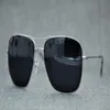 Fashion Mau1 J1m Sports Sunglasses J774 Driving Car Polarized Rimless Lenses Outdoor Super Light Glasses Buffalo Horn With Case 266A