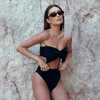 Swimwear's Swimwear Bikini High Waist 2024 Sexy Women Swimsuit Set Female Set spingendo Up Brasilian Swimming Bathing