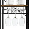 Boulangers de rangers de cuisine Rack à 8 niveaux Microwave Stand Coffee Bar Station avec porte-verre à vin 12 crochets étagère utilitaire