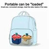 Dîne boîte à lait portable Boîte en poudre de grande capacité Baby Rice Noodle GO Moisture Snack Out Jar Jar Proof scellé mignon D4H6