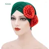 Berets Muslim Tam-O'-Shanter Women's Forehead Cross Plate Bead Caps Fashion Turban Factory Direct Sales