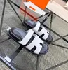 Luxe zomermerk Chypre Sandals schoenen Men Men Rubber Solt Slippers Outdoor Casual wandel slip op strandschuif comfort Walking EU38-46