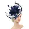 Vintage vrouwen fascinator clip dames dagraces bruiloft feest banket bruids tiara hoofddeksel j0113 280U