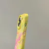 Cas de téléphones portables Aquater Gradient 3D RUNDINES MOTEMENT Étui de téléphone pour iPhone 15 11 12 13 14 Pro Max Fashion Candy Silicone Soft Shockproof Hover J240509